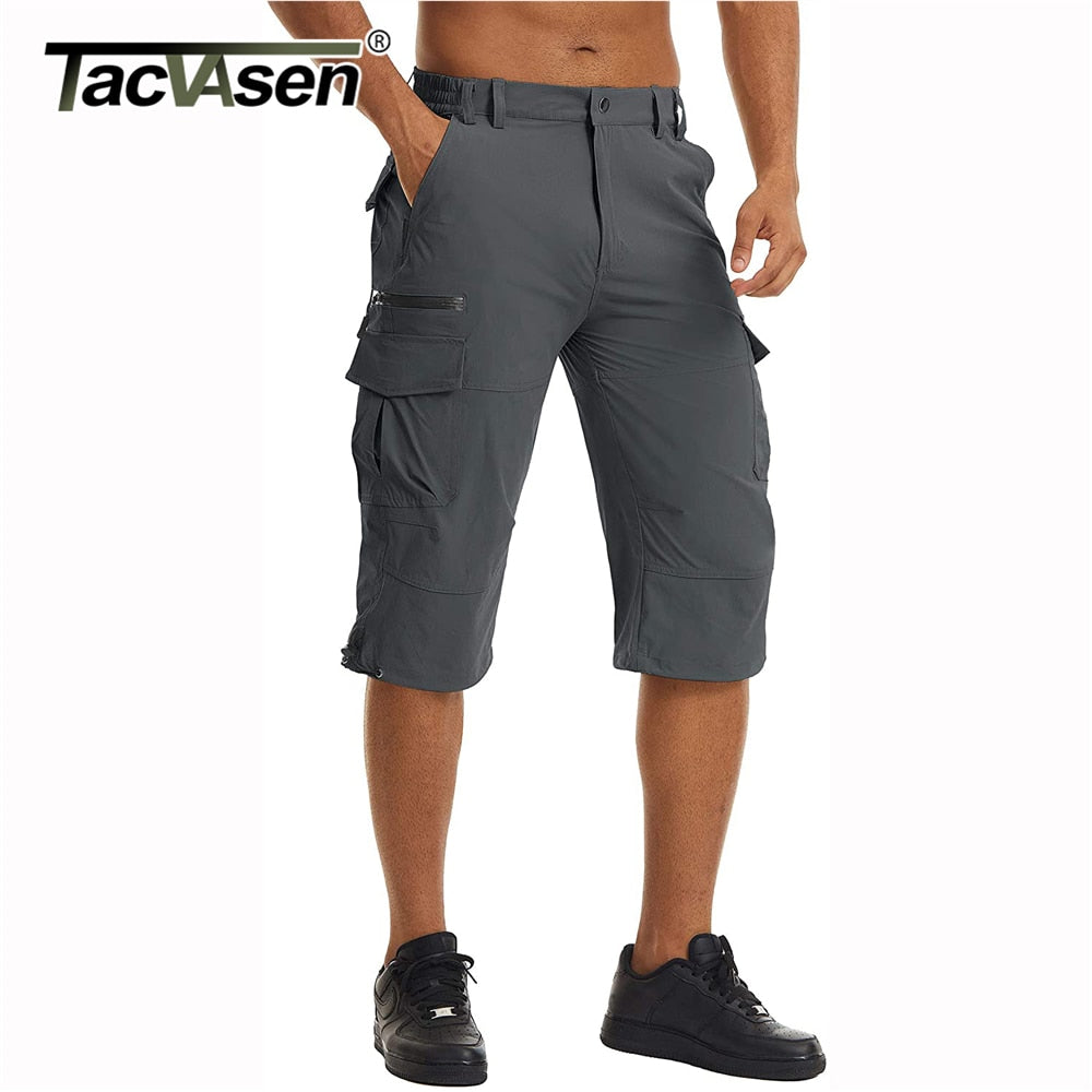 TACVASEN Mens Cargo Work Shorts Quick Dry