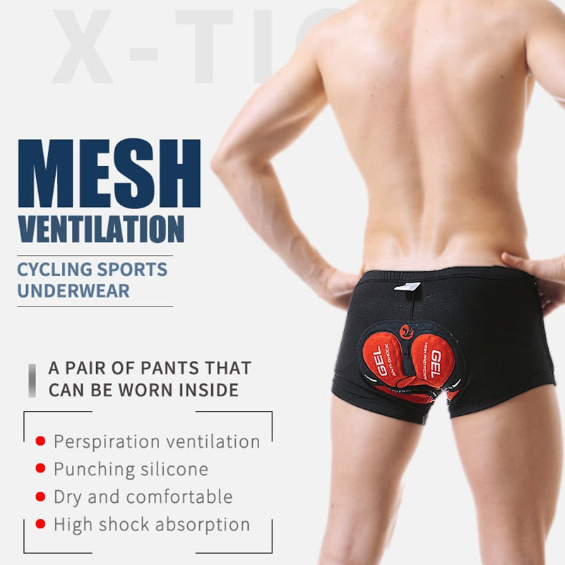 X-Tiger Men Cycling Outdoor MTB Bicycle Shorts