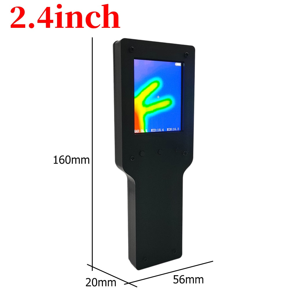 MLX90640 3.4 inch TFT Screen LCD Display Digital Infrared Thermal Imager Temperature Sensor Handheld IR Thermograph Camera