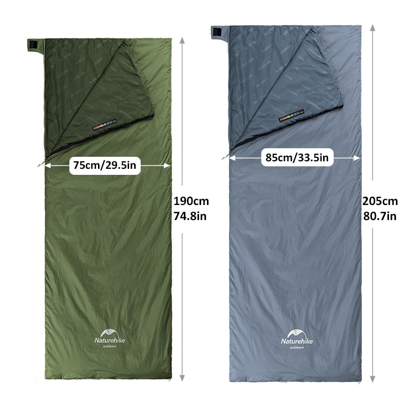 Naturehike  Ultralight Cotton Sleeping Bag for Spring Summer usage and emergencies