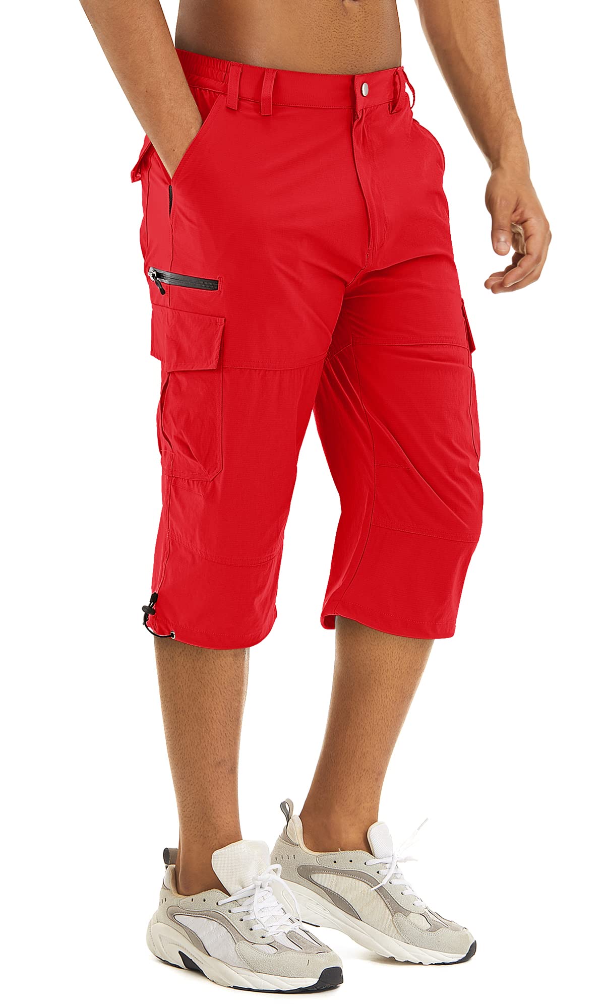 TACVASEN Mens Cargo Work Shorts Quick Dry