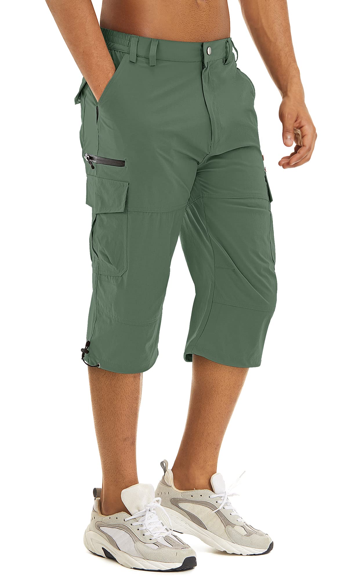 TACVASEN Mens Cargo Work Shorts Quick Dry