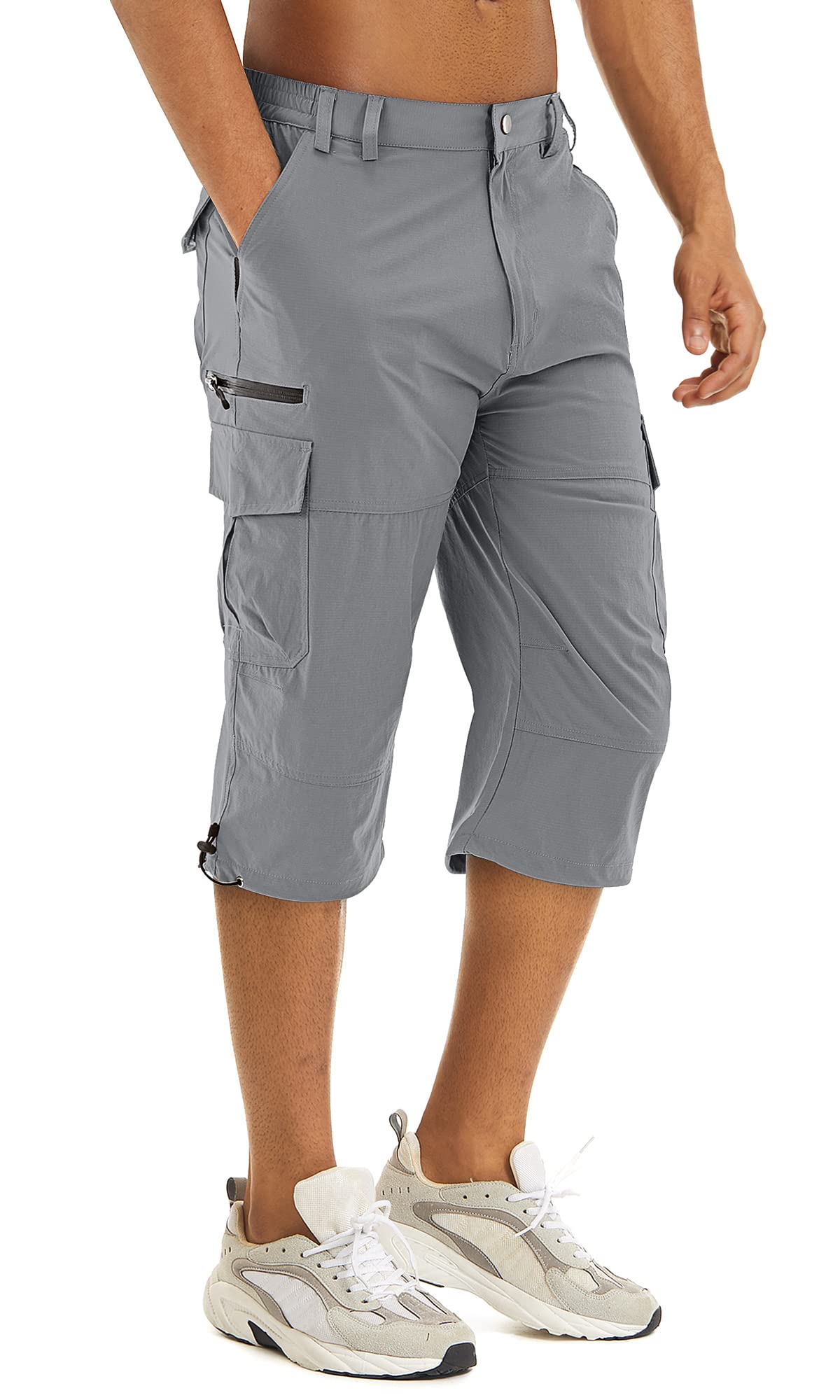 TACVASEN Mens Cargo Work Shorts Quick Dry